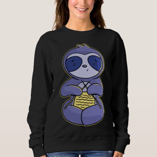 Sweatshirt Tricot Sloth (Devant)