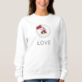 Sweatshirt Trinidad Love | Chandail minimaliste moderne (Devant)