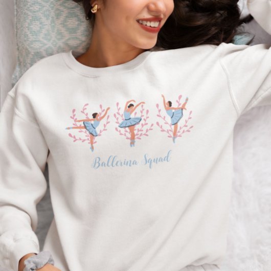 Sweatshirt Trois Ballerinas mignonnes