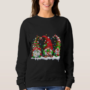 Sweatshirt Trois Gnomes Pyjamas de Noël Famille Gno de jumela
