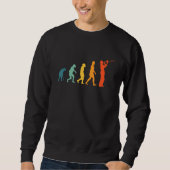 Sweatshirt Trombone Evolution Retro Trombone Player Trombonis (Devant)