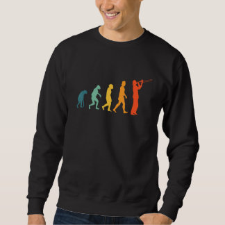 Sweatshirt Trombone Evolution Retro Trombone Player Trombonis