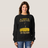 Sweatshirt Trombone Student On The Moon (Devant entier)