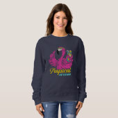 Sweatshirt Tropical Attitude (Devant entier)