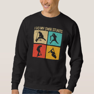 Sweatshirt Trottinette de stunt cool pour hommes femmes scoot