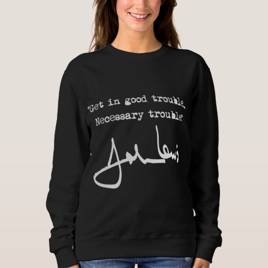 Sweatshirt Trouble nécessaire - John Lewis (Devant)