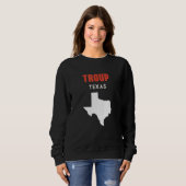 Sweatshirt Troup Texas USA State America Travel Texas (Devant entier)