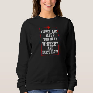 Sweatshirt Trousse cool De Premiers Soins Whiskey Duct Bande