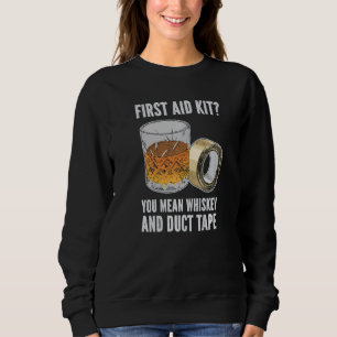 Sweatshirt Trousse De Premiers Soins Homme Whiskey Et Bande D