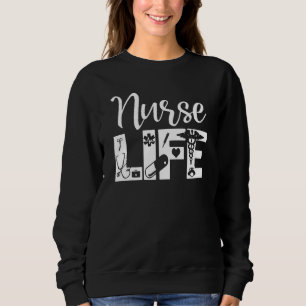 Sweatshirt Trousse de premiers soins Nurse Life Bandage Steth