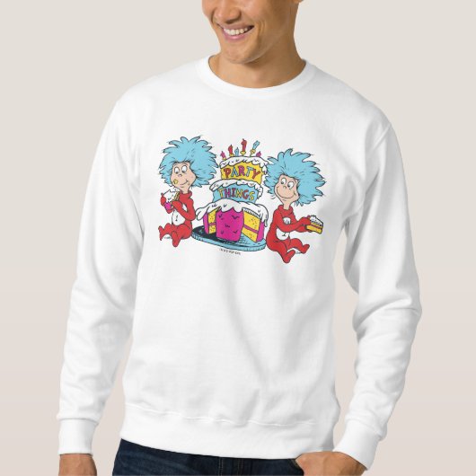 Sweatshirt Truc Un Truc Deux Fête Trucs (Devant)