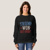 Sweatshirt Trump a Gagné Faites Avec 2024 (Devant entier)