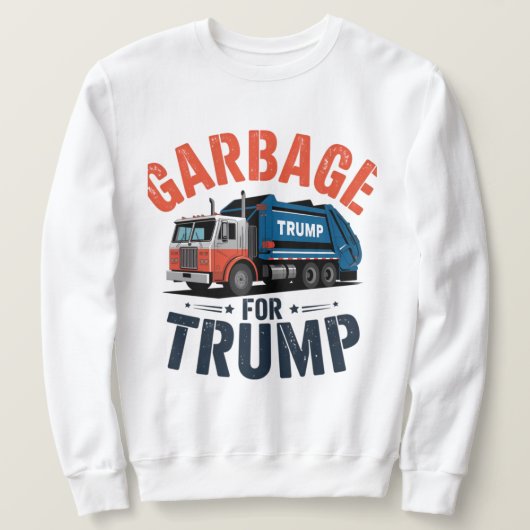 Sweatshirt trump merch pour le plus grand président de tous l (Design devant)