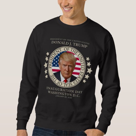 Sweatshirt Trump remporte l'investiture électorale janvier 20 (Devant)