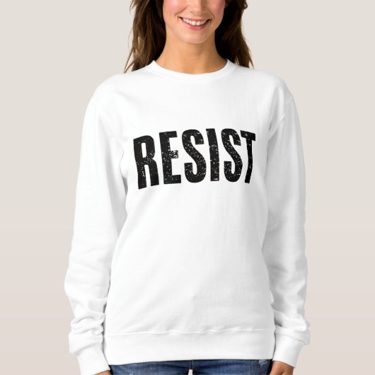 Sweatshirt Trump résiste à la contestation anti-politique de  (Devant)