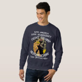 Sweatshirt Trump socialiste (Devant entier)