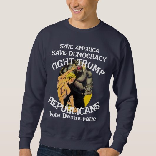 Sweatshirt Trump socialiste (Devant)