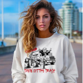 Sweatshirt Trump Sortit Les Ordures