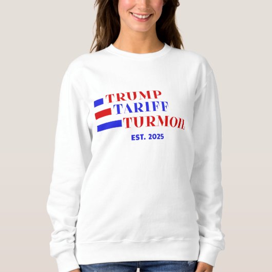 SWEATSHIRT TRUMP TARIFAIRE (Devant)