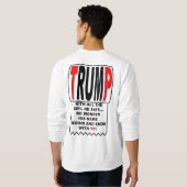 Sweatshirt Trump TP ! (Dos entier)