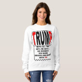 Sweatshirt Trump TP ! (Devant entier)