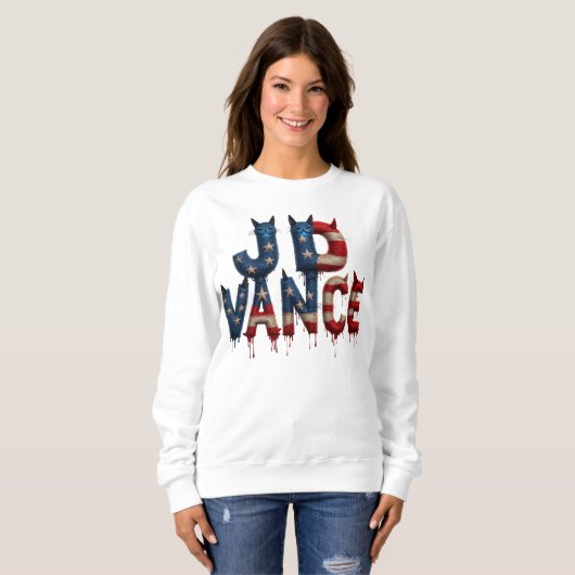 Sweatshirt Trump Vance 2024 (Devant entier)