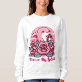 Sweatshirt Tu es mon homard - Valentine (Devant)
