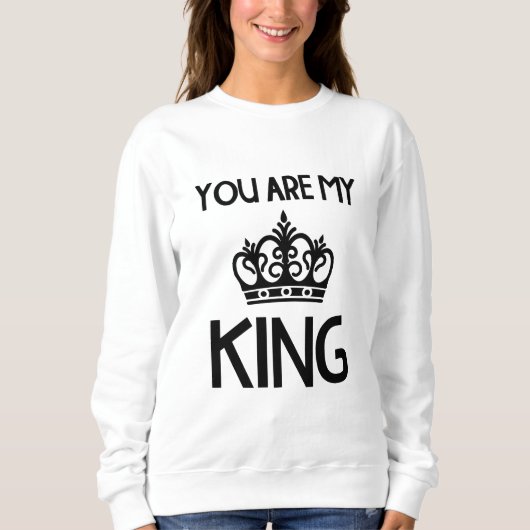 SWEATSHIRT TU ES MON ROI (Devant)