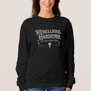 Sweatshirt Tu feras pousser des choses Texte de jardinier reb