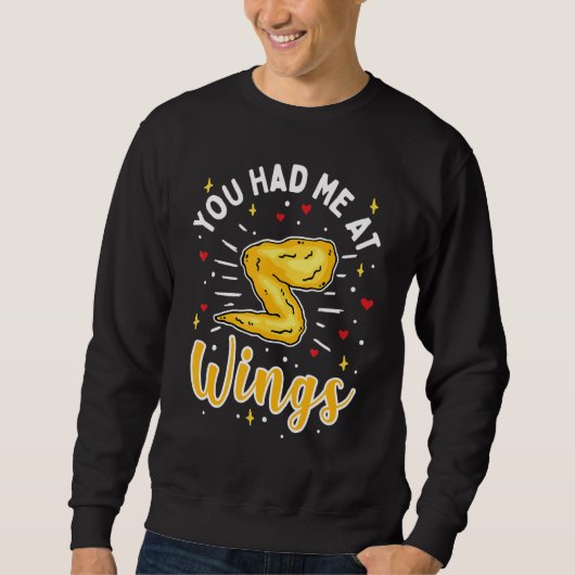 Sweatshirt Tu M'As Eu Aux Ailes De Poulet (Devant)