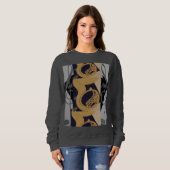 Sweatshirt Tuba Et Music Notes (Devant entier)