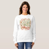 Sweatshirt Tuiles de Mahjong (Devant entier)