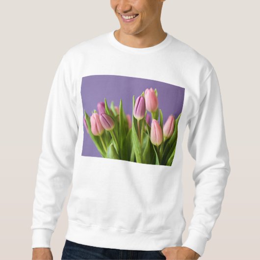 Sweatshirt tulipes (Devant)