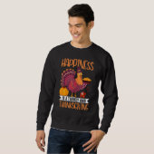Sweatshirt Turkey And Thanksgiving Thanks Giving  Thanksgivin (Devant entier)