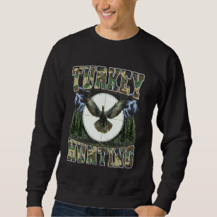 Sweatshirt Turquie chasse Turquie chasseur Camouflage 90s Boo
