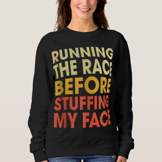 Sweatshirt Turquie Trot Courir La Course Avant D'Encombrer Mo (Devant)