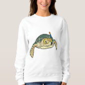 Sweatshirt Turtle Diver Snorkel (Devant)