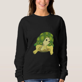 Sweatshirt Turtle  saying  Sin estres No stress
