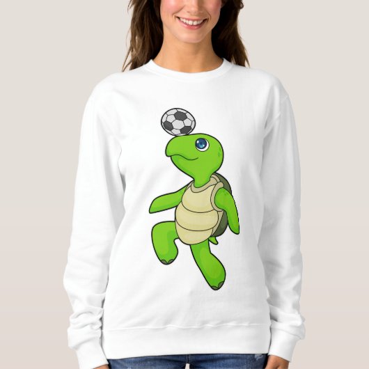 Sweatshirt Turtle Soccer joueur (Devant)