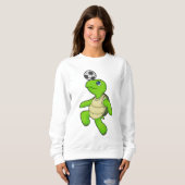 Sweatshirt Turtle Soccer joueur (Devant entier)
