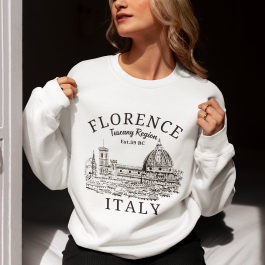 Sweatshirt Tuscany’s Classic Florence Landscape