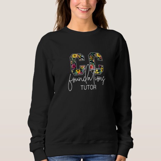Sweatshirt Tuteur Fondations Cc Maisons Conversations Classiq (Devant)