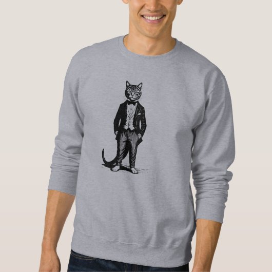 Sweatshirt Tuxedo Classy (Devant)