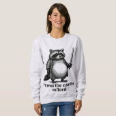Sweatshirt TWAS The Carbs M'Lord Raccoon | Medieval Trash Pa (Devant entier)