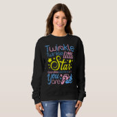 Sweatshirt Twinkle Little Star Grand-mère se demande ce que v (Devant entier)