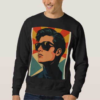 Sweatshirt Type Cool Rétro