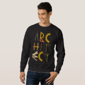 Sweatshirt Type D'Outils Achitect Structure Architech (Devant entier)