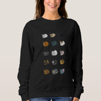 Sweatshirt Types De Pain De Chat Propriétaire D'Animaux De Co