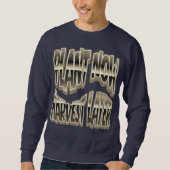 Sweatshirt Typographie chrétienne moderne  (Devant)