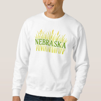 Sweatshirt Typographie des Prairies du Nebraska | Tallgrass r